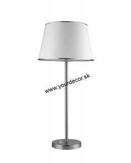 Stolná lampa IBIS biela/satin, 1/E14, H58cm