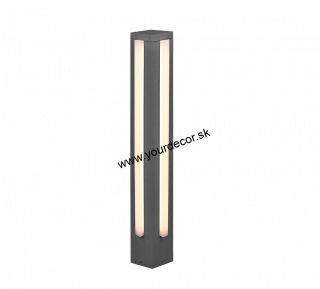 Stĺpik MITCHELL Antracit LED16,5W, 3000K, H80cm, do exteriéru, IP54
