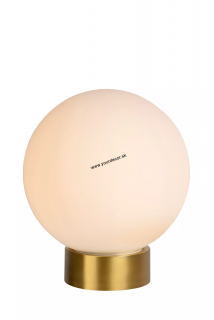 Stolná lampa JORIT Opal 1/E27, D25cm