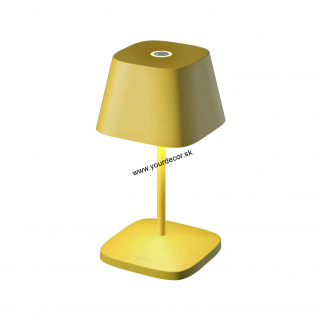 Stolná lampa NEAPEL AKKU Yellow IP65