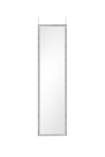 Závesné zrkadlo na dvere RIA strieborné, 30x120cm