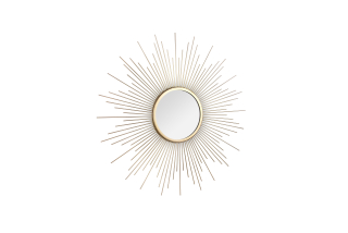 Nástenné zrkadlo SUSI zlaté D60cm