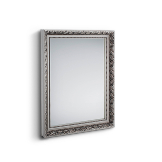 Nástenné zrkadlo TANJA strieborné L55 x H70cm