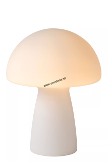 Stolná lampa FUNGO Opal, 1/E27