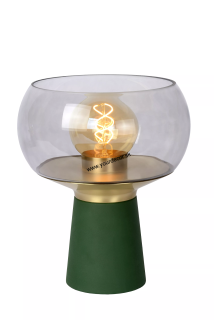 Stolná lampa FARRIS Green/Smoked, 1/E27