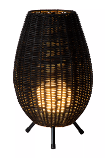 Stolná lampa COLIN čierna 1/G9, H36 cm