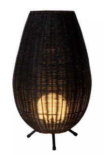 Stolná lampa COLIN Black 1/G9, D30 cm