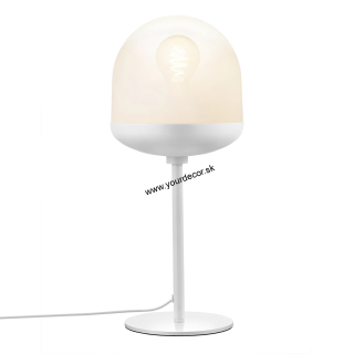 Stolná lampa MAGIA Biela 1/E27, D18 cm