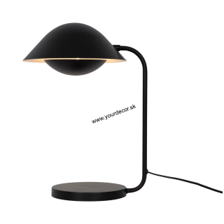 Stolná lampa FREYA Čierna 1/E14, H40,5 cm