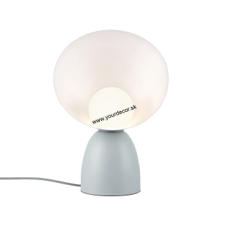 Stolná lampa HELLO Grey 1/E14
