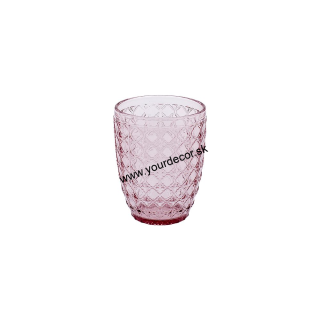 VIVALDI pohár na vodu SET6ks ružový