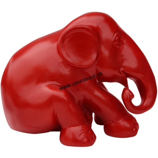 Soška slona SIMPLY RED H10