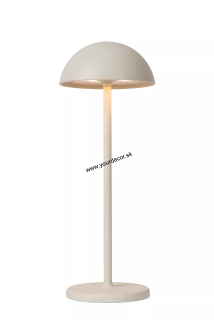 Stolná lampa JOY biela LED1,5W, IP54, Outdoor AKKU