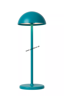 Stolná lampa JOY tyrkys LED1,5W, IP54, Outdoor AKKU