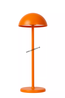Stolná lampa JOY oranžová LED1,5W, IP54, Outdoor AKKU