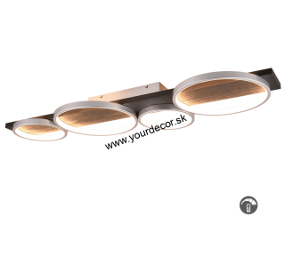 Stropné svietidlo MEDERA Titan LED 44W, 3000K