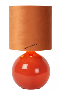 Stolná lampa ESTERAD Oranžová 1/E14 H46,5cm