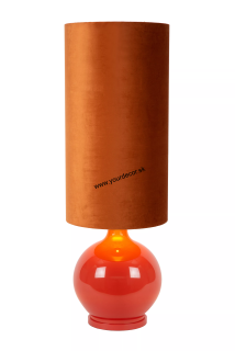 Stojatá lampa ESTERAD Oranžová 1/E27, H100cm