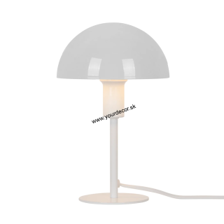 Stolná lampa ELLEN MINI Biela 1/E14 H25cm