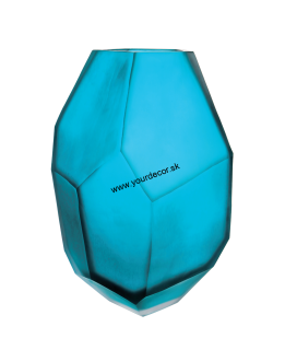Váza ICE Modrá obloha H30cm