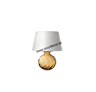 Stolná lampa ELIOS Amber / White, H55cm