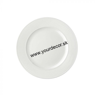 NICE tanier obedový biely D27cm, SET6ks