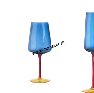 REALE pohár na víno multicolor 500ml, SET6 ks