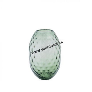 NINIVE Zelená váza H29 cm