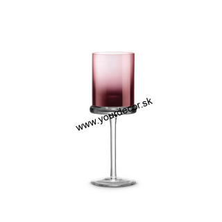 FUN CLASSY Pohár na víno fialový 270ml SET2ks