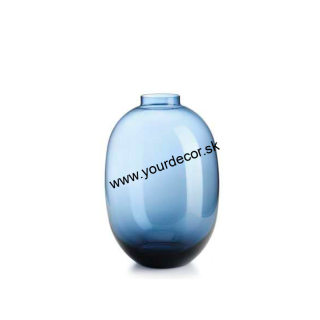 Váza SILHOUETTE modrá D24,5cm H36cm