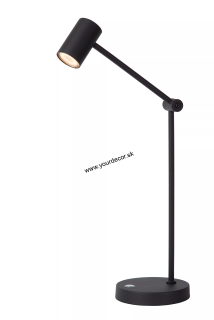 Stolná lampa TIPIK AKKU čierna LED3W, 2700K, DIM.