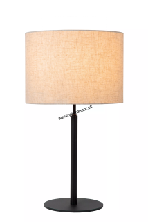 Stolná lampa MAYA krémová 1/E27 D26cm