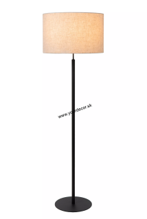 Stojatá lampa MAYA krémová 1/E27 D45cm