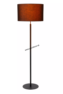 Stojatá lampa MAYA čierna 1/E27 D45cm