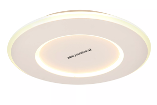 Stropné svietidlo AXELLE biele LED24W, 2700K, DIM., D39,6cm
