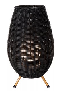 Stolná lampa COLIN AKKU čierna LED3W, 3000K, H36cm, IP44