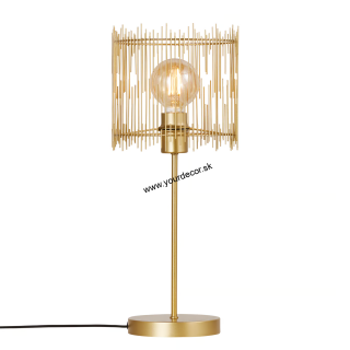 Stolná lampa ELVIS zlatá mat. 1/E27 H49,30cm