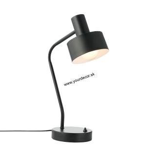 Stolná lampa MATIS čierna 1/E27 H46cm