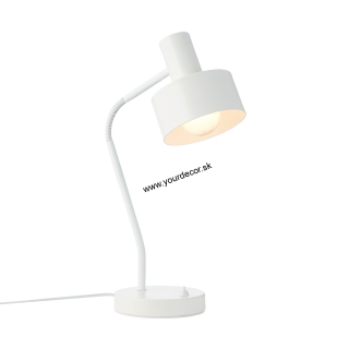 Stolná lampa MATIS biela 1/E27 H46cm