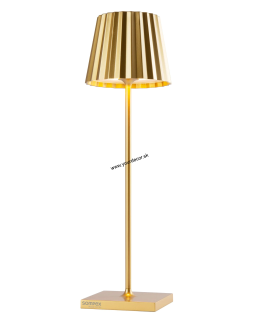 Stolná lampa TROLL 2.0 LED AKKU Zlatá IP54