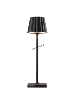 Stolná lampa TROLL NANO LED AKKU Čierna IP54