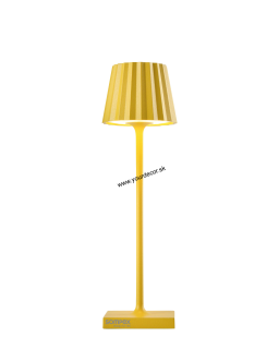 Stolná lampa TROLL NANO LED AKKU Žltá IP54