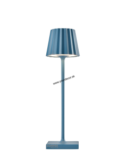 Stolná lampa TROLL NANO LED AKKU Modrá IP54