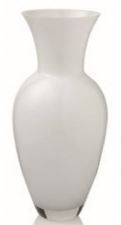 Váza HYDRIA biela H37,5cm