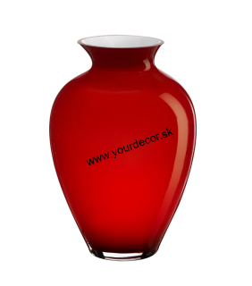 Váza AURORA červená H29