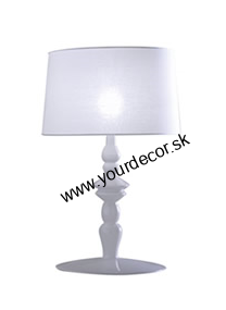 Stolná lampa ALIBABABY White 1/E14, H40cm