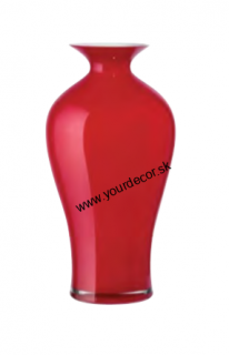 Váza AURORA červená H42