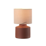 1G131 Stolná lampa VERA Pink / Brown, 1/E14