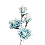 1P220 Umelá kvetina Magnólia svetlo modrá H100cm