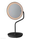 Kozmetické zrkadlo VERSAILLES Black, H32 cm